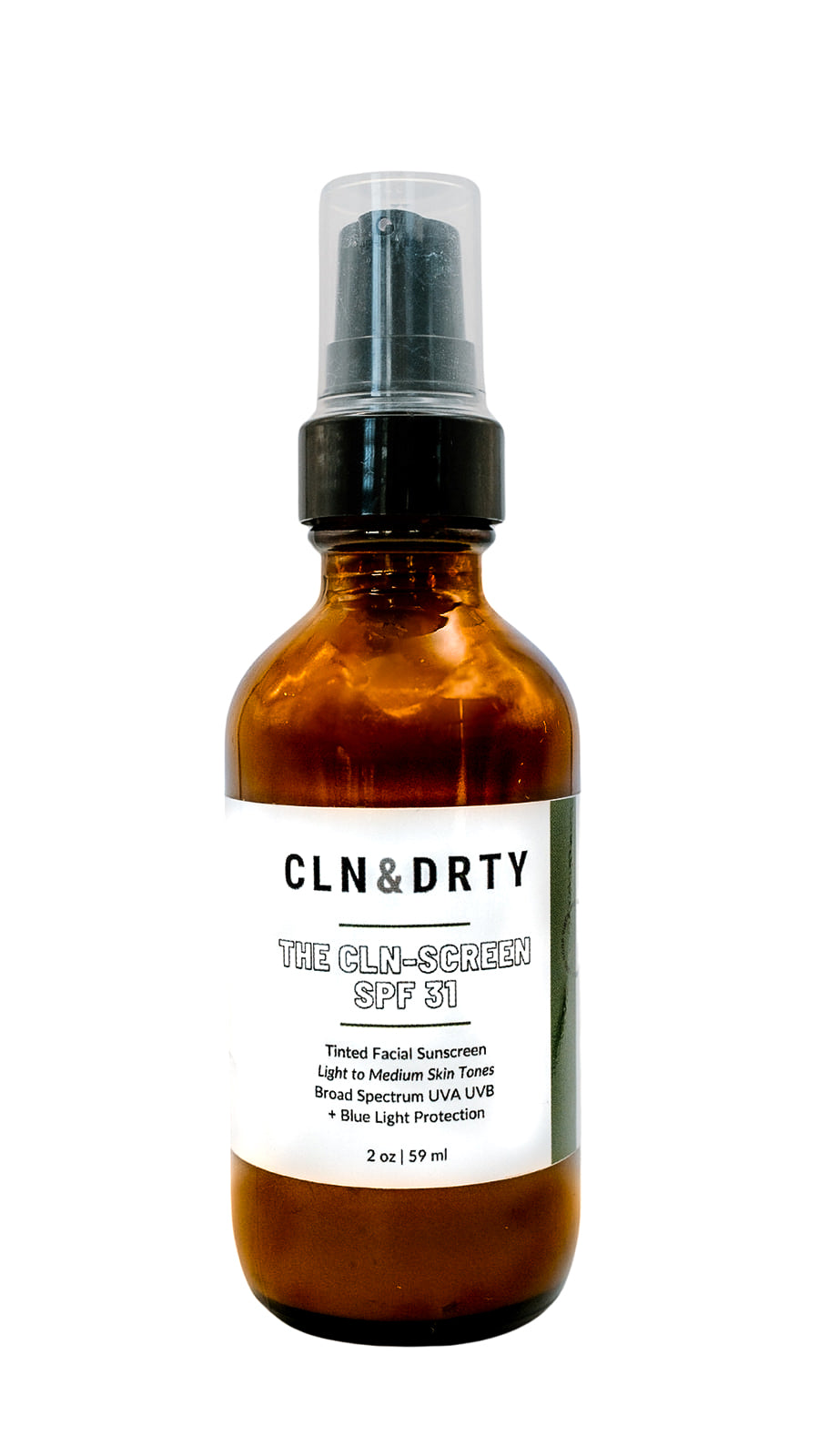 The CLN-Screen - Mineral Tinted Sunscreen - SPF 31