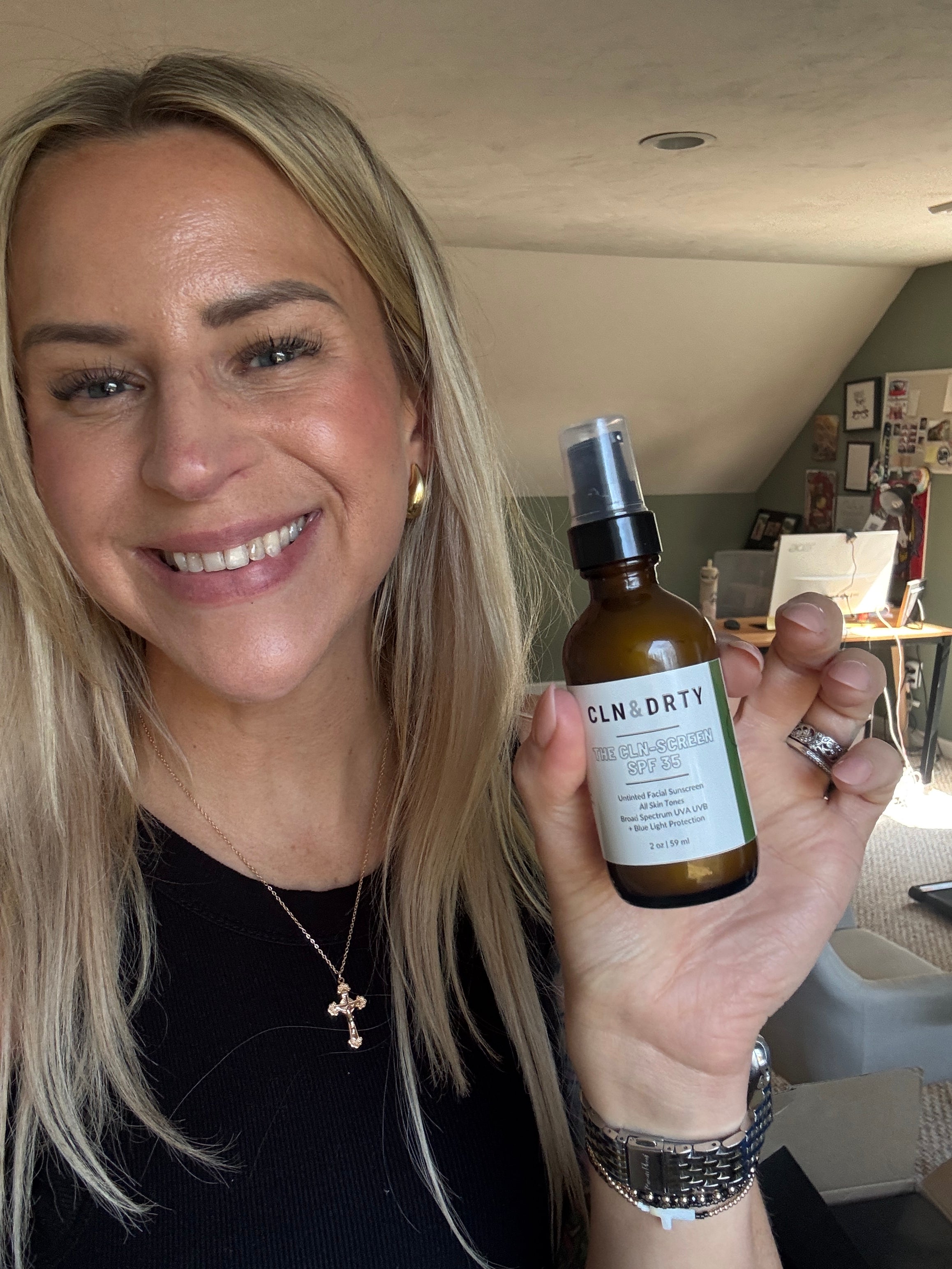The CLN-Screen — Mineral Sunscreen SPF 35 | Untinted Zinc Oxide Face Sunscreen