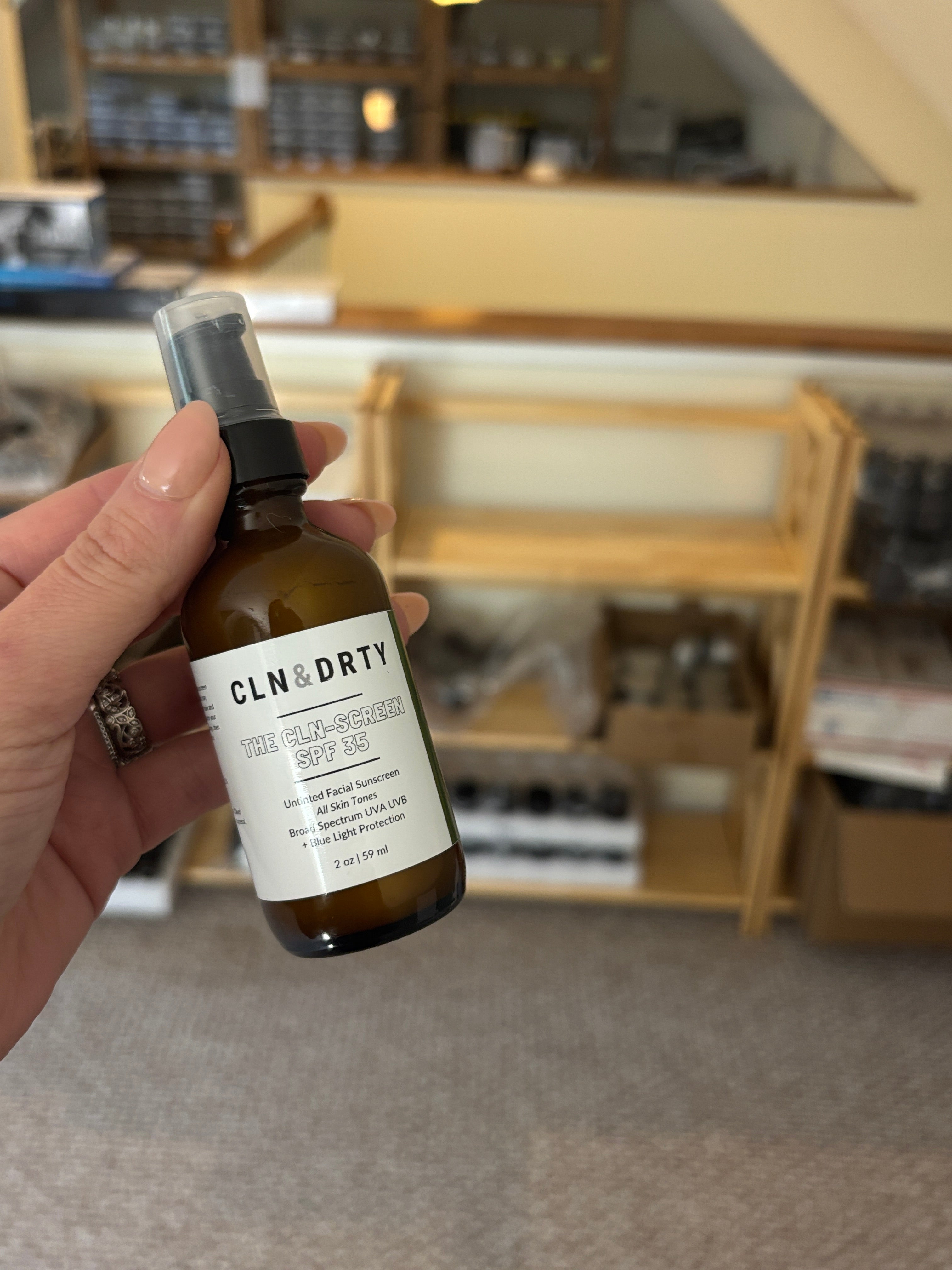 The CLN-Screen — Mineral Sunscreen SPF 35 | Untinted Zinc Oxide Face Sunscreen