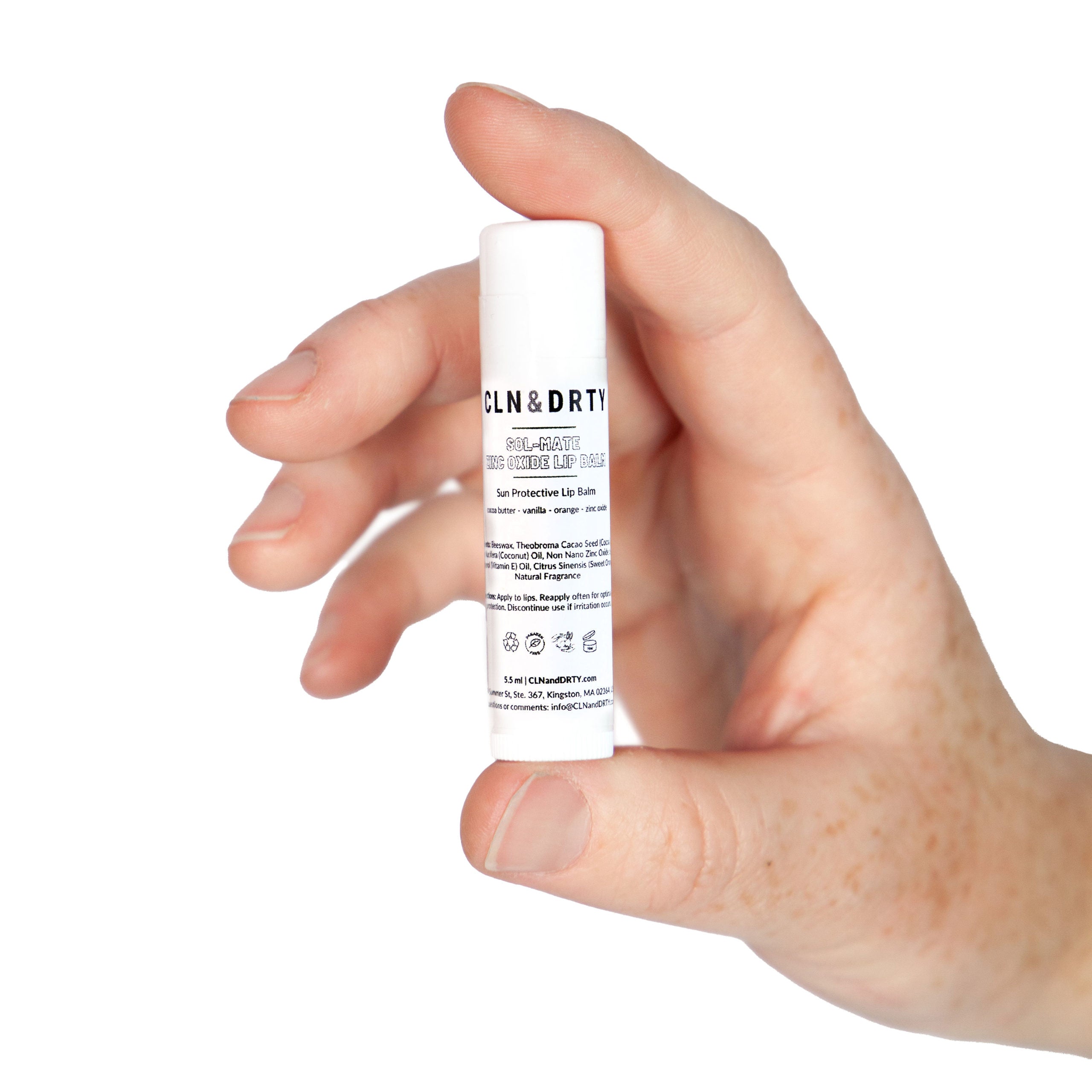 Sun Smart Skincare Set - CLN-Screen Tinted Mineral Sunscreen SPF 31 + Sol-Mate Zinc Oxide Lip Balm